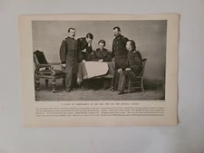 General Philip Sheridan Custer Forsyth Merritt Devin Study 1911 Civil War Pictur