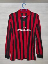 AC MILAN STYLE 1988-92 HOME SHIRT RETRO REPLICA JERSEY SOCCER SIZE M 6