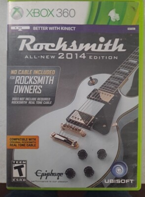 Rocksmith 2014 Edition Microsoft Xbox 360 No Cable May Need Buffed