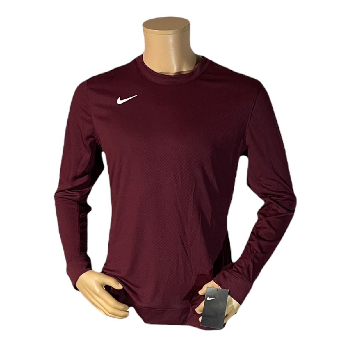 nike classic long sleeve mesh top