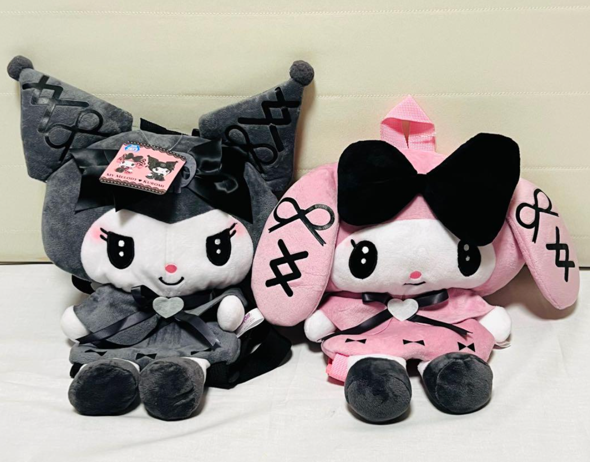 Sanrio My Melody Plush Backpack Midnight Merokuro Sanrio Moonlit Night MeloKuro My Melody Plush | Mercari main image 4