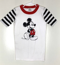 Hanna Andersson Disney 140 US 10 Mickey Mouse Pajamas short John top only