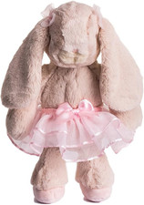 DILLY DUDU Ballerina/Ballet Bunny Plush Toy Stuffed Animal Rabbit Doll 10-inch(P