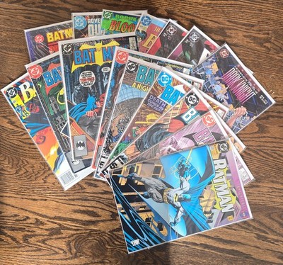 Batman Comic Lot VF NM  #389 392, #397 399, #484, #500 + Batman vs Predator | DC