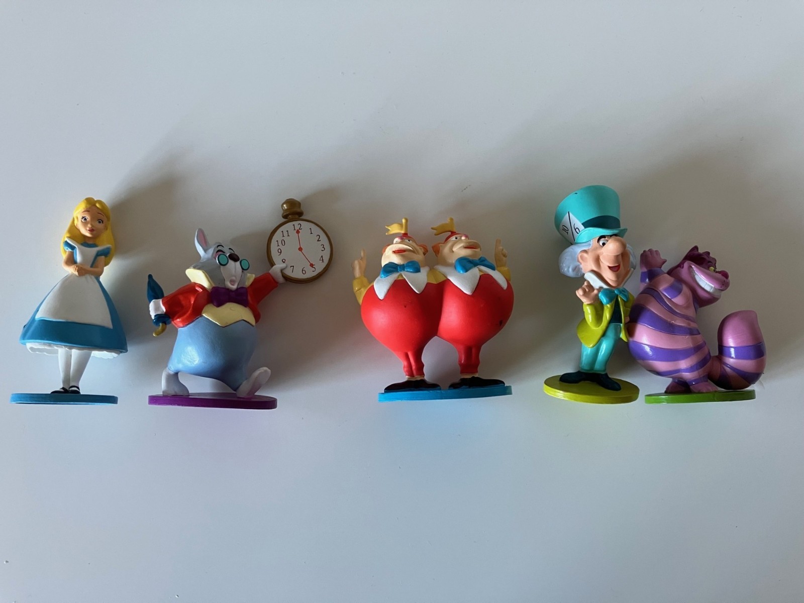 DISNEY ALICE IN WONDERLAND FIGURES COLLECTION BUNDLE