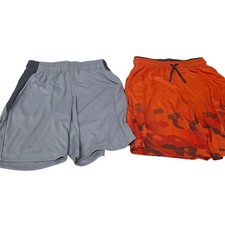 Lot of 2 New All in Motion Boys Medium Elastic Drawstring Waist Sport Shorts