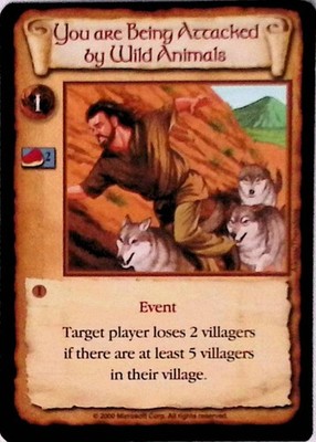 Age of Empires You are being attacked by wild animals - Limited