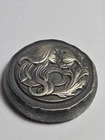 1 Troy Ounce .999 Fine Silver Wild Pig Round Girl  Flower Design #610
