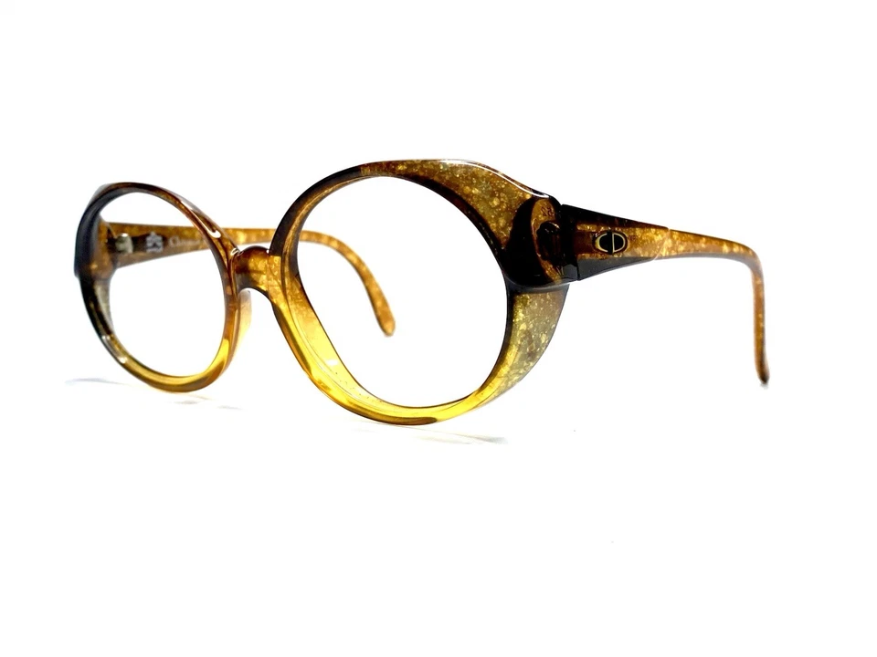 Gafas de colección Christian Dior ámbar transparentes de gran tamaño Alemania 2019 10 53 14 135 Foto 2 de 4