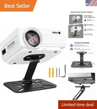 Portable Foldable Projector Stand with Universal Compatibility for Easy Setup