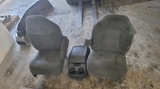 1987-1996 F Series Trucks Pair Of Gray Front Bucket Seats Wconsole See Pics