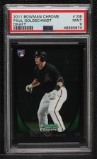 2011 Bowman Draft Chrome Paul Goldschmidt #108 PSA 9 MINT 0un1