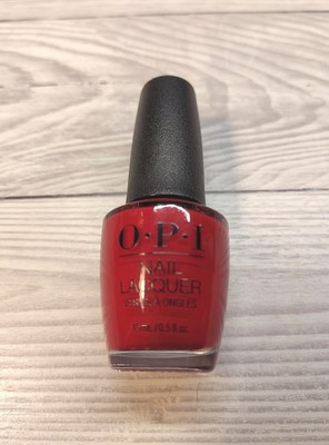 O.P.I NAIL LACQUER. Big Apple Red. 15 ml