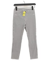 Uniqlo Women's Suit Trousers S Multi Cotton with Elastane, Polyester Dress Pants