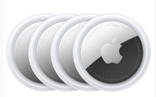Apple AirTag 4 Pack Bluetooth Item Tracker Keys Wallet Luggage iPhone iPad