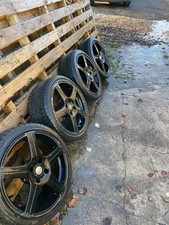 Peugeot / Ford Black 17” Alloys - 5 spoke 4 bolt