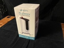 TKENPRO 2K Pet Camera with 360° View Dog Camera Treat  Dispenser - NIB