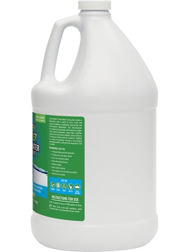 Green Water Tracing & Leak Detection Flourescent Dye  1 Gallon - Picture 2 of 9