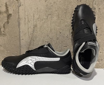 PUMA Mostro Perforated Leather Pack Black White 397331-02 NBY Mens Size 11 NEW