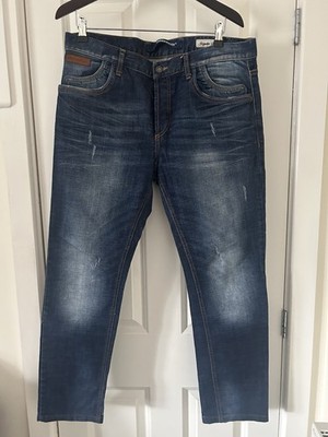 Cipo Baxx Men s Blue Denim Jeans W34 L 32 -30 Regular Fit ( SEE DESCRIPTION)