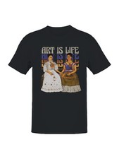 Frida Kahlo Art is Life: Duality Womens T-shi...