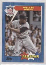 2022 Series 2 1987 Topps All-Star Baseball Blue Willie Mays #87AS-48 HOF s1i