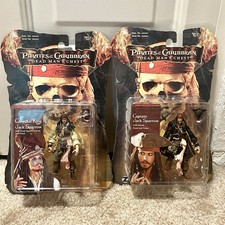 Product Image: Pirates Of The Caribbean Dead Mans Chest Jack Sparrow Action Figures Set New