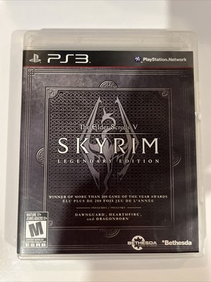 The Elder Scrolls V: Skyrim Legendary Edition (Sony PlayStation 3, 2013) CIB Map
