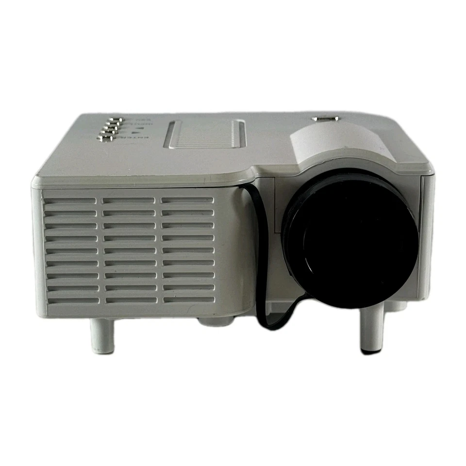 Mini Portable LED Projector HDMI VGA USB Home Theater Unbranded - TESTED - Image 2 of 4