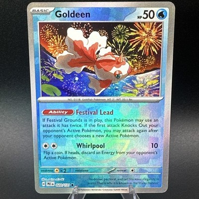 Goldeen (Master Ball Pattern) SV: Prismatic Evolutions 020/131