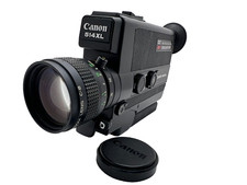 Canon 514XL Super 8 8mm Movie Film Camera 9-45mm F1.4 Zoom Lens