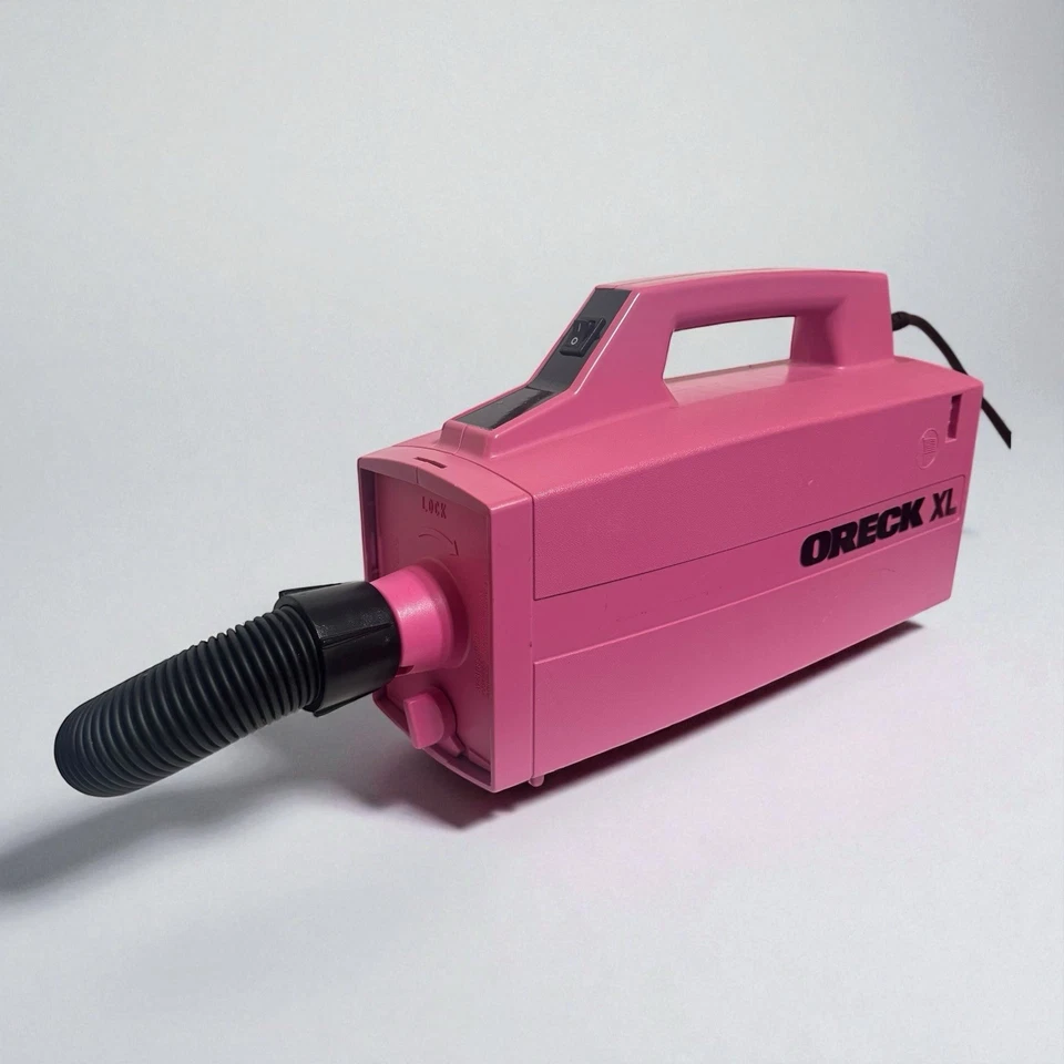 ORECK XL Type 3 Vacuum Pink Susan G. Komen Clean For The Cure BB870-AP 2011 Rare - Image 3 of 4