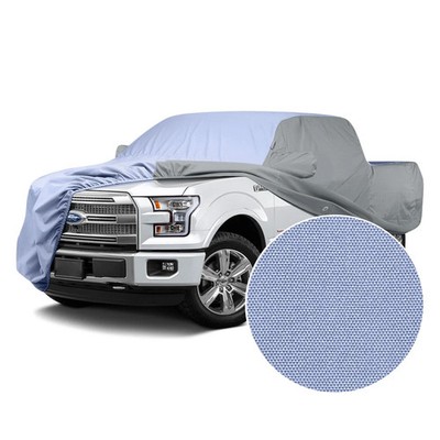 Covercraft WeatherShield HP Two-Tone Light Blue Custom Car Cover w Gray Sides