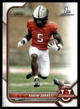 2021 Bowman University Rakim Jarrett Maryland Terrapins #59