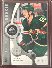 Calen Addison Rookie 298/999 2021-22 SP Game Used #R-55 [G051]