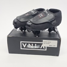 VNLA Skates THE STEALTH Junior M9 L10 Black Denim Roller Derby Lace Up No Wheels