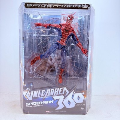 Spider-Man 3 Unleashed 360 SpiderMan 8-inch Action Figure Toy Gift Open Box