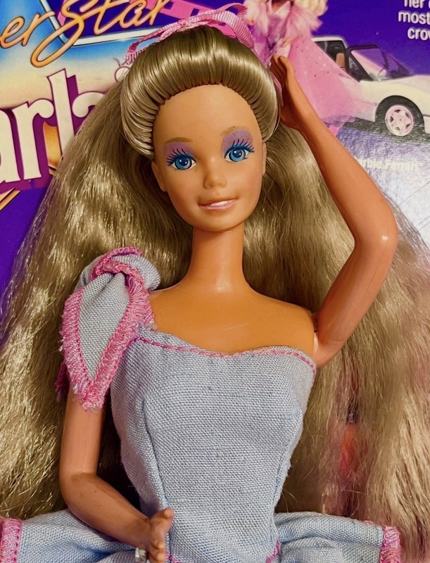 Barbie Jean 1989 Rotoplast Venezuela Foreign Superstar Rare Hair & Makeup Great