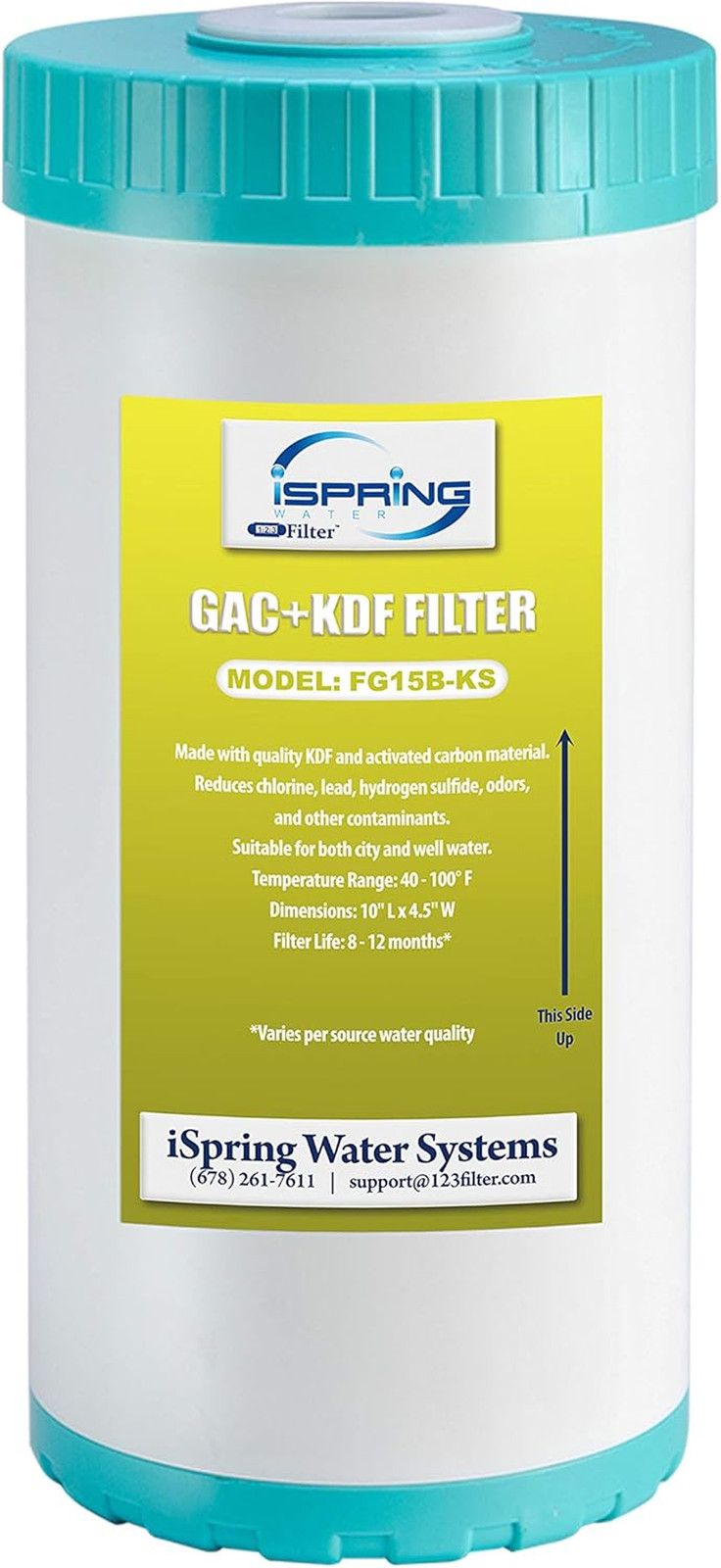 FG15B-KS Premium Quality Super Capacity GAC and KDF Carbon F