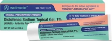 WELMATE Arthritis Pain Reliever 5.29oz Diclofenac Sodium Gel for Pain Relief
