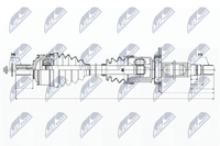Antriebswelle NTY NPW-VV-035 FüR Volvo V90 2 235 S90 234
