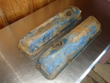 Oem Steel Power By Ford Valve Cover Set Pair Ford Fe 360 390 V-8