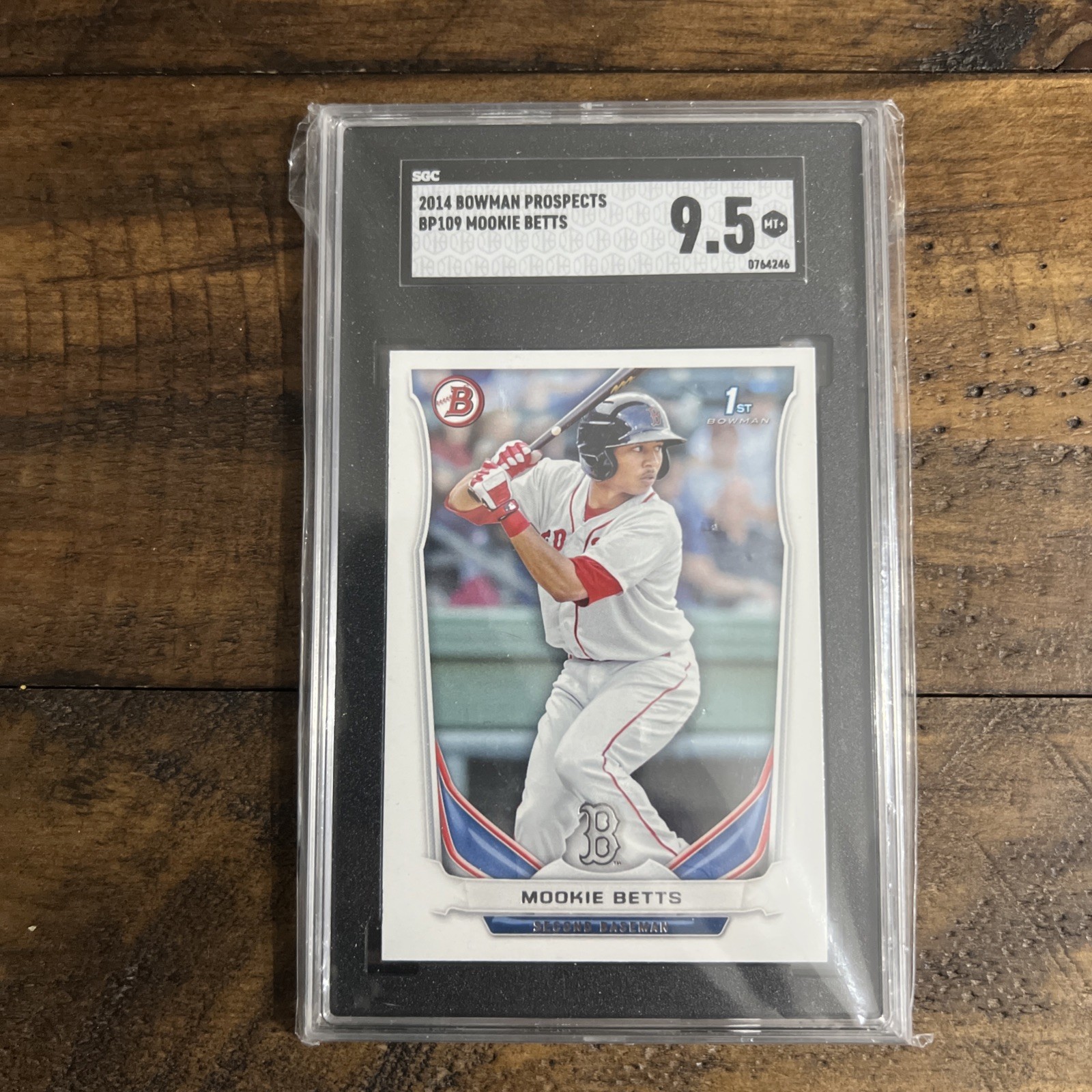 MOOKIE BETTS 2014 Bowman Prospects RC 1st Bowman SGC 9.5 #BP109 Rookie
