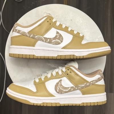 Nike Dunk Low Essential Paisley Pack Barley (Women's Size 6.5W) DH4401-104
