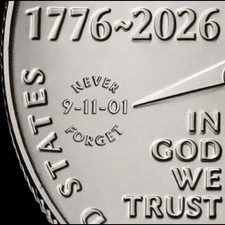 2026-P Enduring Liberty Half Dollar 9-11-01 Never Forget Privy 1 Coin US Presale