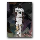 Tacko Fall #2 Art Card Limited 10/50 Edward Vela Signed (Boston Celtics)