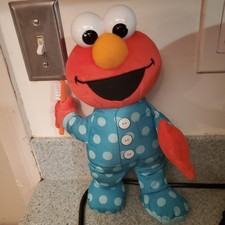 Sesame Street Talking Elmo 12 Inches 2019 Free Ship U.s.