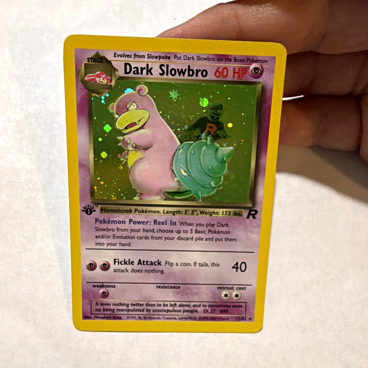 Dark Slowbro Pokémon TCG Cards for sale | eBay