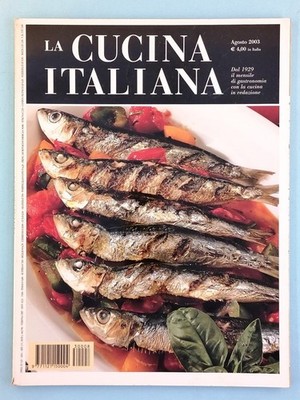 La Cucina Italiana Nr. 8. August 2003 Zeitschrift für Haute Gastronomie