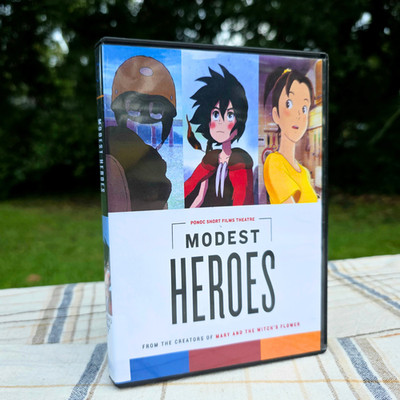 Modest Heroes Ponoc Short Film DVD, Ex-Library, Clean Disc, G-Kids